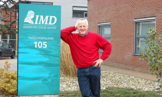 Gerhard ter Haar, medewerker bij IMD.