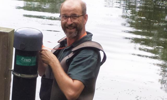 Ronald van Beek, medewerker bij IMD. 